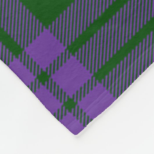 Scotts Elphinstone Tartan Pset Fleece Deken (Hoek)