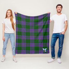Scotts Elphinstone Tartan Schotlandse ruit Fleece Deken