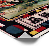 SCOTTS EMULSION  Chinees Adverteren Poster (Hoek)