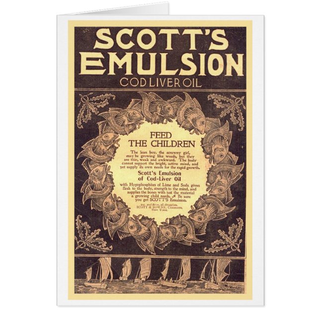 Scott's Emulsion Cod Liver Oil (Voorkant)