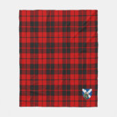 Scotts Ettruc District Tartan Pset Fleece Deken (Voorkant)