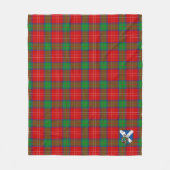 Scotts Fenton Schotse Ruit Fleece Deken (Voorkant)