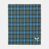 Scotts Ferguson Ancient Tartan Pset Fleece Deken (Voorkant)