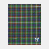 Scotts Ferguson Tartan Pset Fleece Deken (Voorkant)