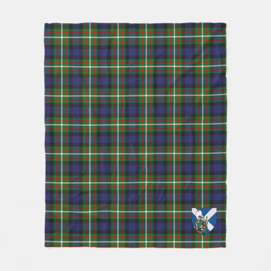 Scotts Ferguson Tartan Pset Fleece Deken (Voorkant)