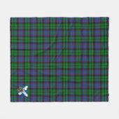 Scotts Ferguson van Balquhidder Tartan Plaid Fleece Deken (Voorkant (Horizontaal))