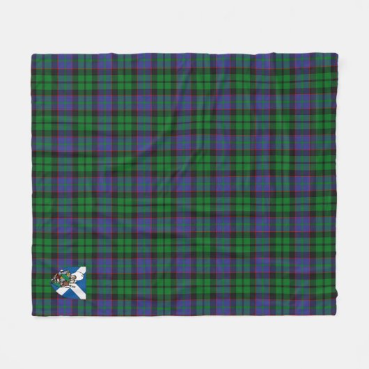 Scotts Ferguson van Balquhidder Tartan Plaid Fleece Deken (Voorkant (Horizontaal))
