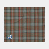 Scotts Ferguson Weathered Tartan Pset Fleece Deken (Voorkant (Horizontaal))