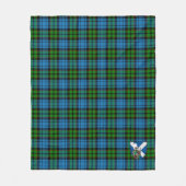Scotts Fletcher Tartan Pset Fleece Deken (Voorkant)