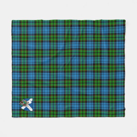 Scotts Fletcher Tartan Pset Fleece Deken (Voorkant (Horizontaal))