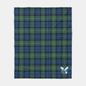 Scotts Forbes Ancient Tartan Pset Fleece Deken (Voorkant)
