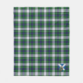 Scotts Forbes Dress Tartan Pset Fleece Deken (Voorkant)