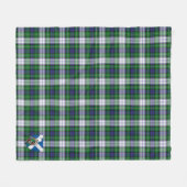 Scotts Forbes Dress Tartan Pset Fleece Deken (Voorkant (Horizontaal))