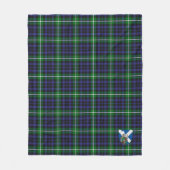 Scotts Forbes Lyon Court Tartan Pset Fleece Deken (Voorkant)