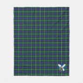 Scotts Forbes Tartan Pset Fleece Deken (Voorkant)