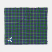 Scotts Forbes Tartan Pset Fleece Deken (Voorkant (Horizontaal))