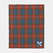 Scotts Fraser Ancient Tartan Pset Fleece Deken (Voorkant)