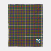 Scotts Fraser Hunting Tartan Plaid Fleece Deken (Voorkant)