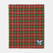 Scotts Fullerton Tartan Pset Fleece Deken (Voorkant)