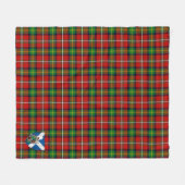 Scotts Fullerton Tartan Pset Fleece Deken (Voorkant (Horizontaal))