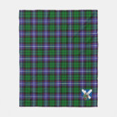 Scotts Galbraith Schotse Ruitpatroon Fleece Deken (Voorkant)