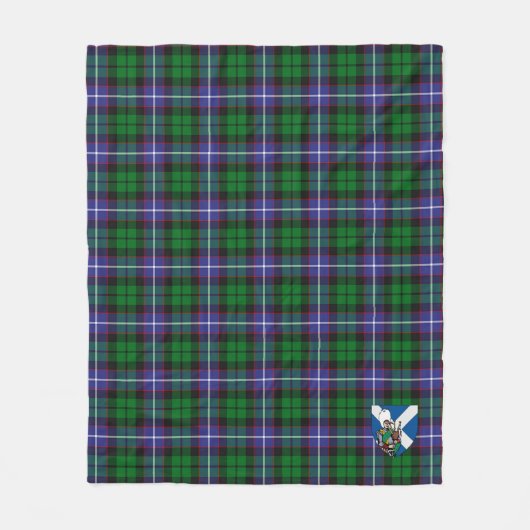 Scotts Galbraith Tartan Pset Fleece Deken (Voorkant)