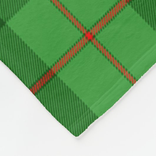 Scotts Galloway District Tartan Pset Fleece Deken (Hoek)