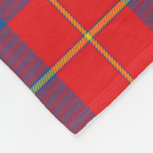 Scotts Galloway Tartan Pset Fleece Deken (Hoek)
