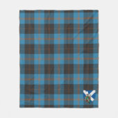 Scotts Garden Tartan Pset Fleece Deken (Voorkant)