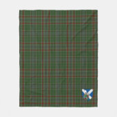 Scotts Gayre Tartan Pset Fleece Deken (Voorkant)