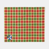 Scotts Gibson Tartan Pset Fleece Deken (Voorkant (Horizontaal))