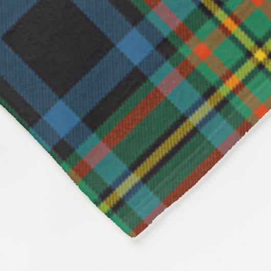Scotts Gillies Ancient Tartan Pset Fleece Deken (Hoek)