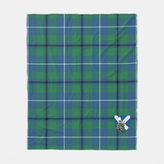 Scotts Glen Ancient Tartan Pset Fleece Deken (Voorkant)