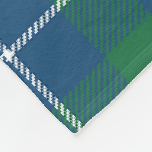 Scotts Glen Ancient Tartan Pset Fleece Deken (Hoek)