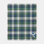 Scotts Gordon Dress Ancient Tartan Pset Fleece Deken (Voorkant)