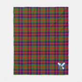Scotts Gow Schotse Ruit Plaid Fleece Deken (Voorkant)