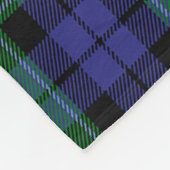 Scotts Graham of Menteith Modern Tartan Pset Fleece Deken (Hoek)