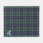 Scotts Graham of Montrose Modern Tartan Pset Fleece Deken (Voorkant (Horizontaal))