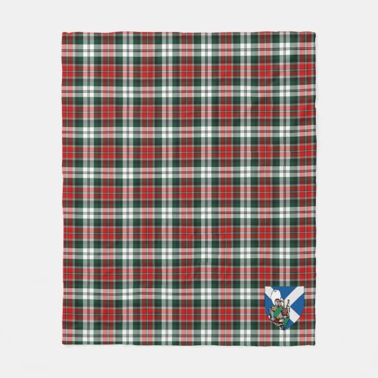 Scotts Graham Tartan Pset Fleece Deken (Voorkant)