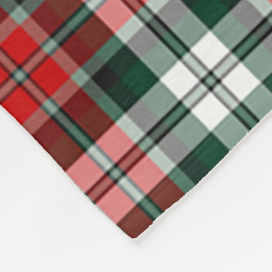 Scotts Graham Tartan Pset Fleece Deken (Hoek)