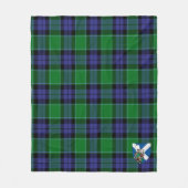 Scotts Graham Van Menteith Modern Schotlandse Plai Fleece Deken (Voorkant)