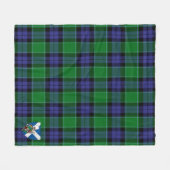 Scotts Graham Van Menteith Modern Schotlandse Plai Fleece Deken (Voorkant (Horizontaal))