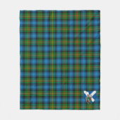 Scotts Grant Hunting Tartan Pset Fleece Deken (Voorkant)