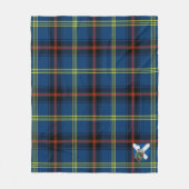 Scotts Grewar Tartan Pset Fleece Deken (Voorkant)