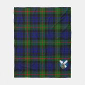 Scotts Gunn Modern Tartan Plaid Fleece Deken (Voorkant)