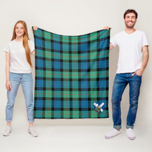 Scotts Gunn Oude Tartan Schotlandse Ruit Fleece Deken