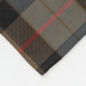 Scotts Gunn Weathered Tartan Pset Fleece Deken (Hoek)