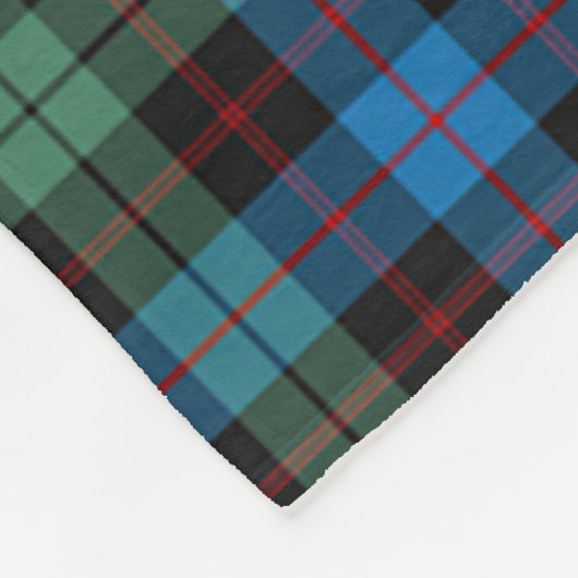 Scotts Guthrie Tartan Pset Fleece Deken (Hoek)