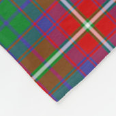 Scotts Haig Tartan Pset Fleece Deken (Hoek)