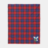 Scotts Haldane Tartan Pset Fleece Deken (Voorkant)